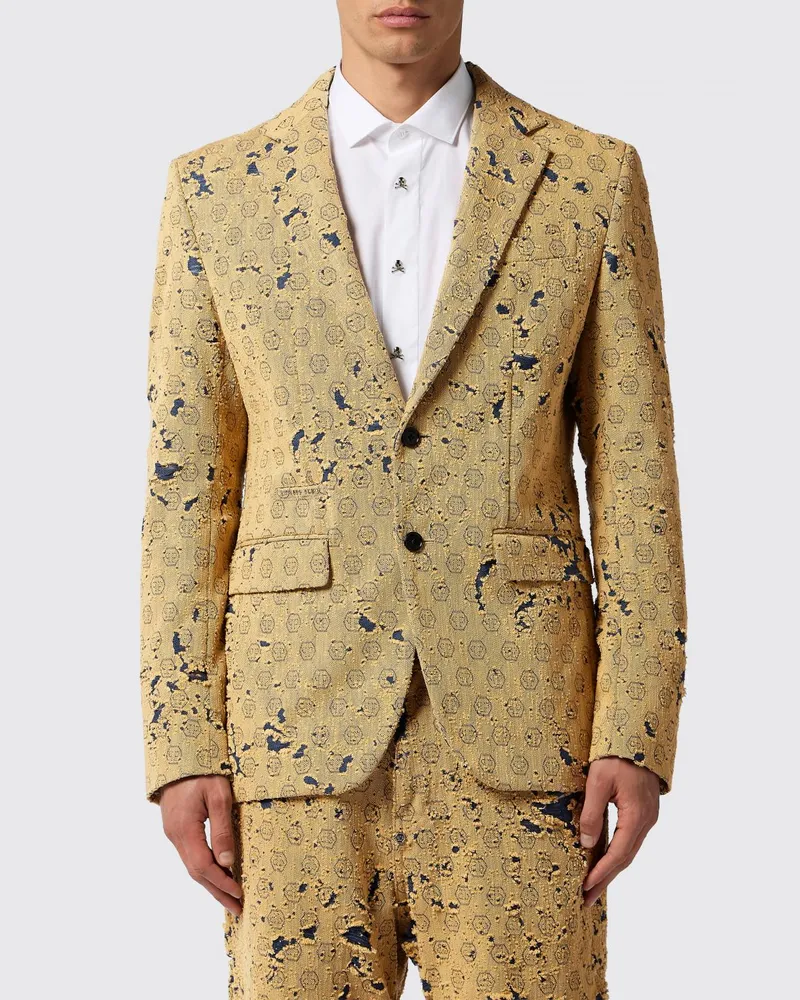 Philipp Plein Blazer herren Beige