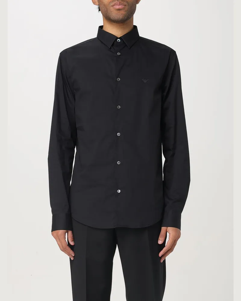 Emporio Armani Hemd herren Schwarz