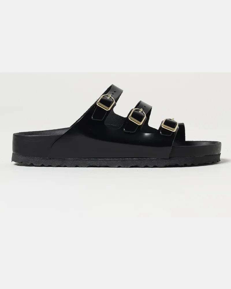 Birkenstock Flache sandalen damen Schwarz