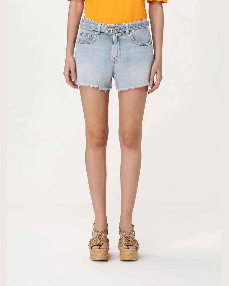 Twin-Set Shorts damen Denim