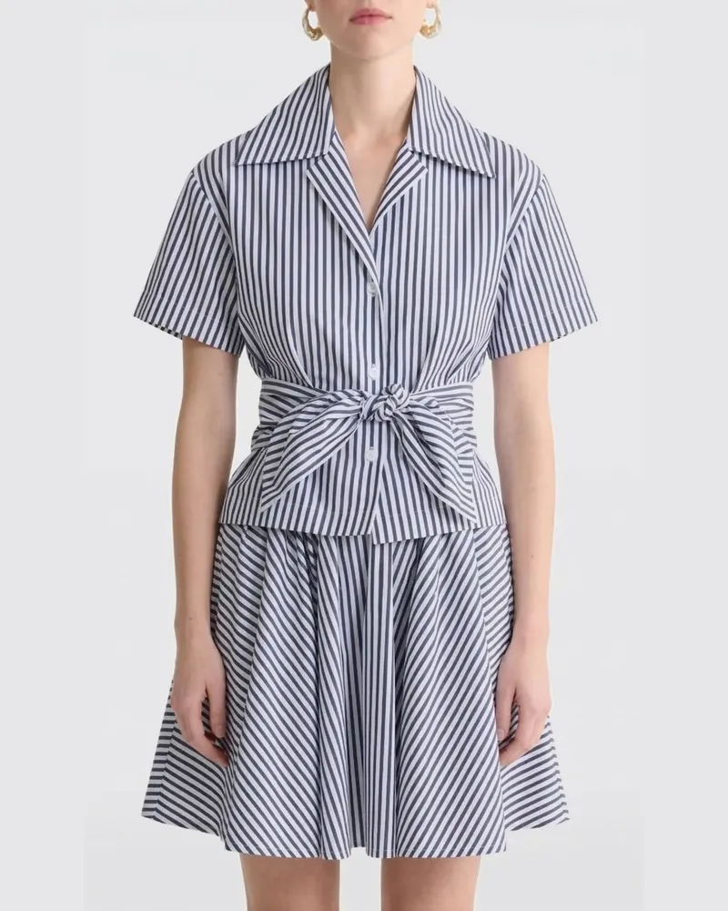 Patou Hemdbluse damen Blau