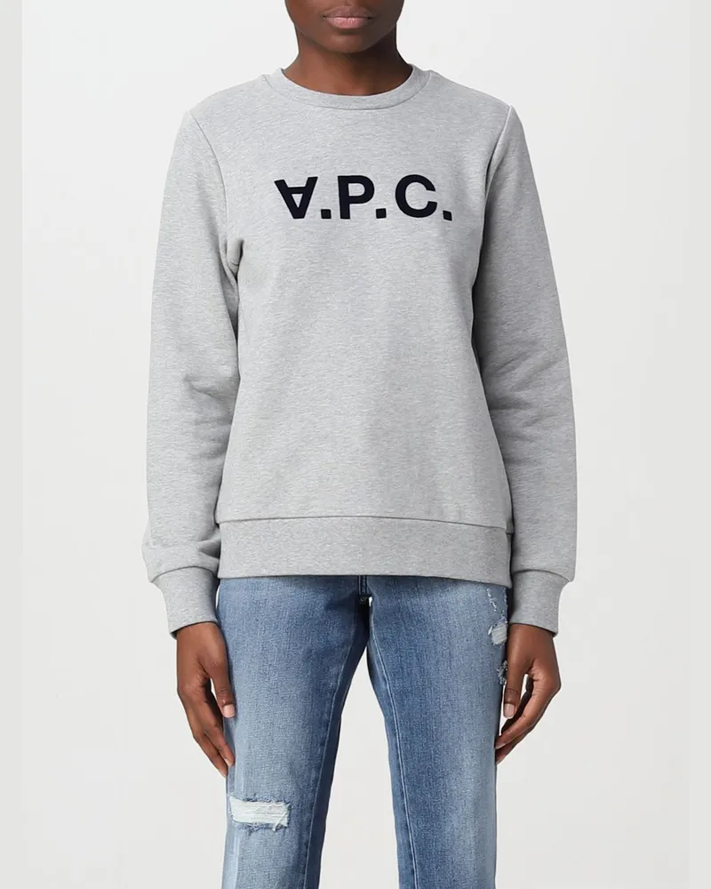 A.P.C. Sweatshirt damen Grau