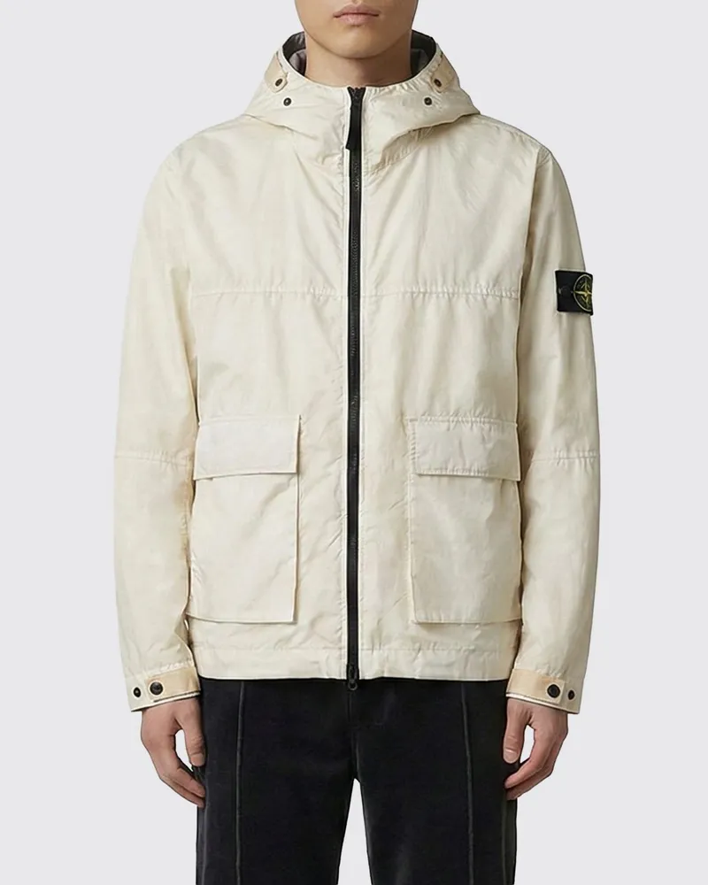 Stone Island Jacke herren Weiß