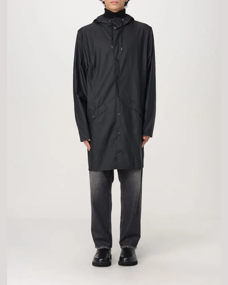 RAINS Jacke herren Schwarz