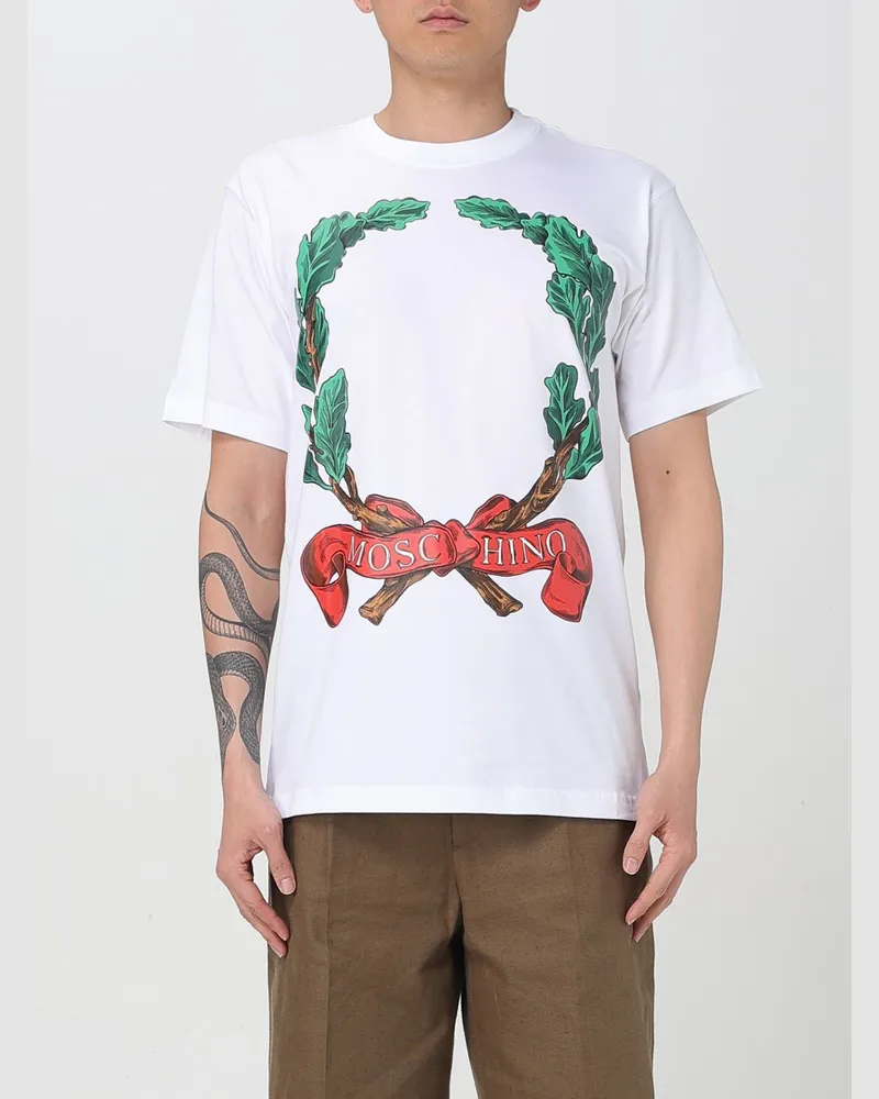 Moschino T-shirt herren Weiß