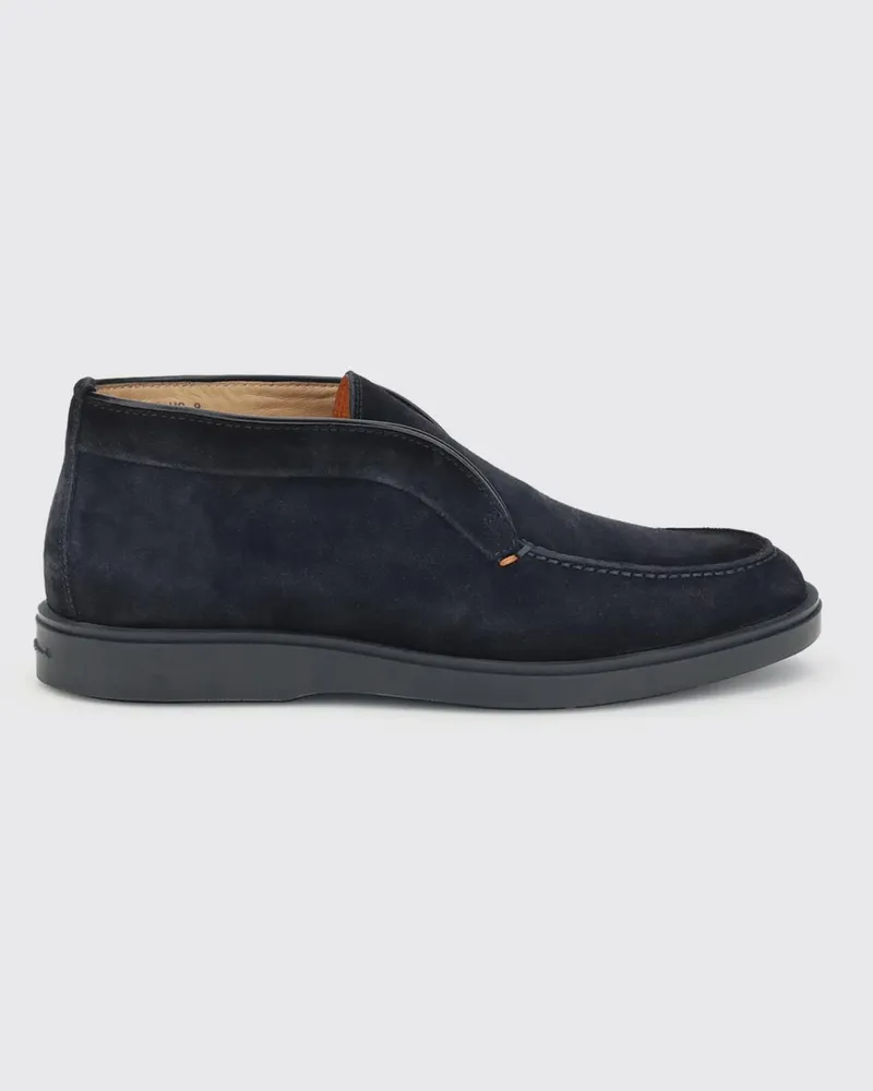 Santoni Mokassins herren Blau