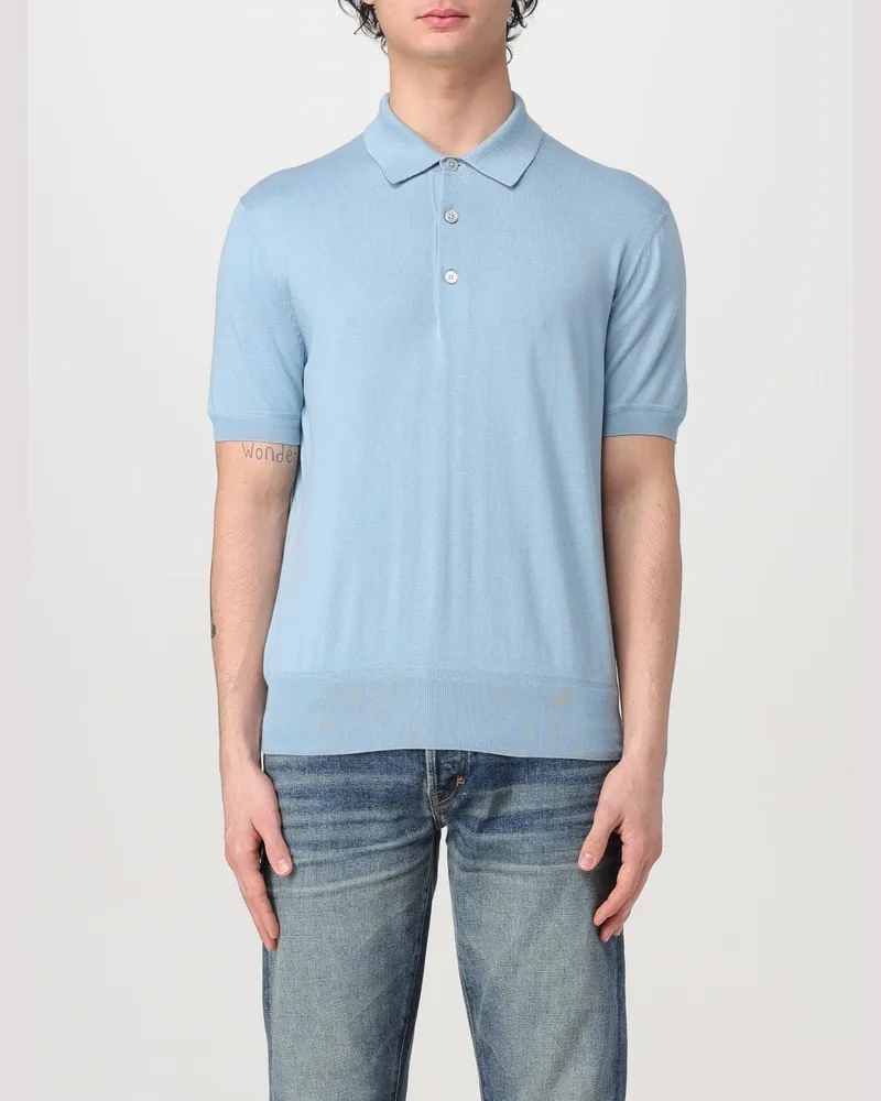 Tom Ford Polo Blau