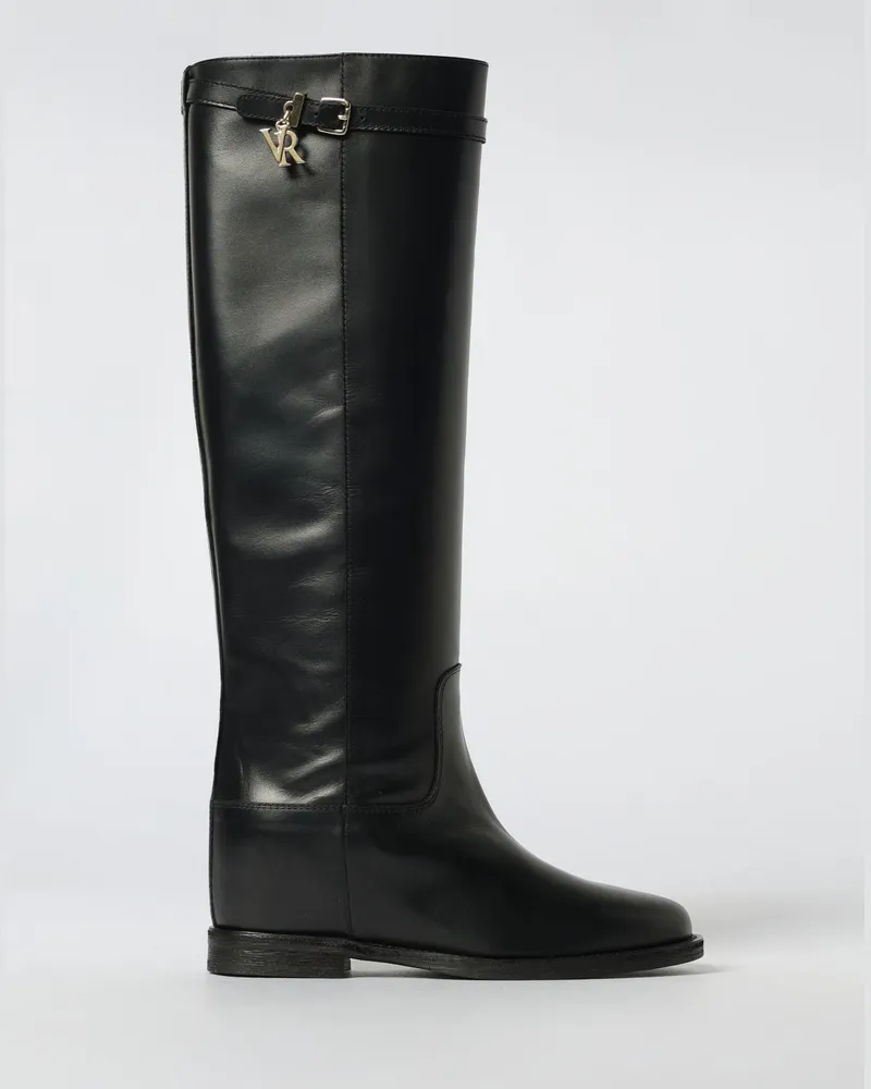 Via Roma 15 Schuhe damen Schwarz