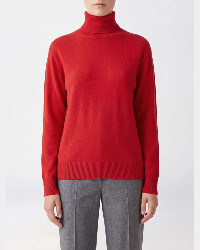 P.A.R.O.S.H. Langärmeliger Rollkragenpullover aus reinem Kaschmir von P.A.R.O H Gelb