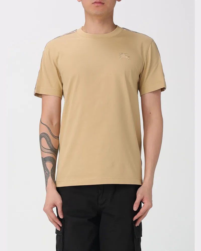 Burberry T-shirt herren Beige