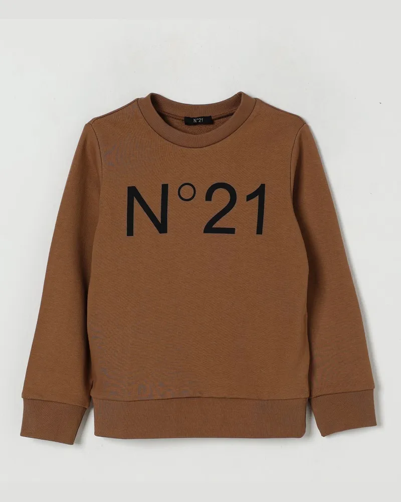 N° 21 Pullover kinder Camel