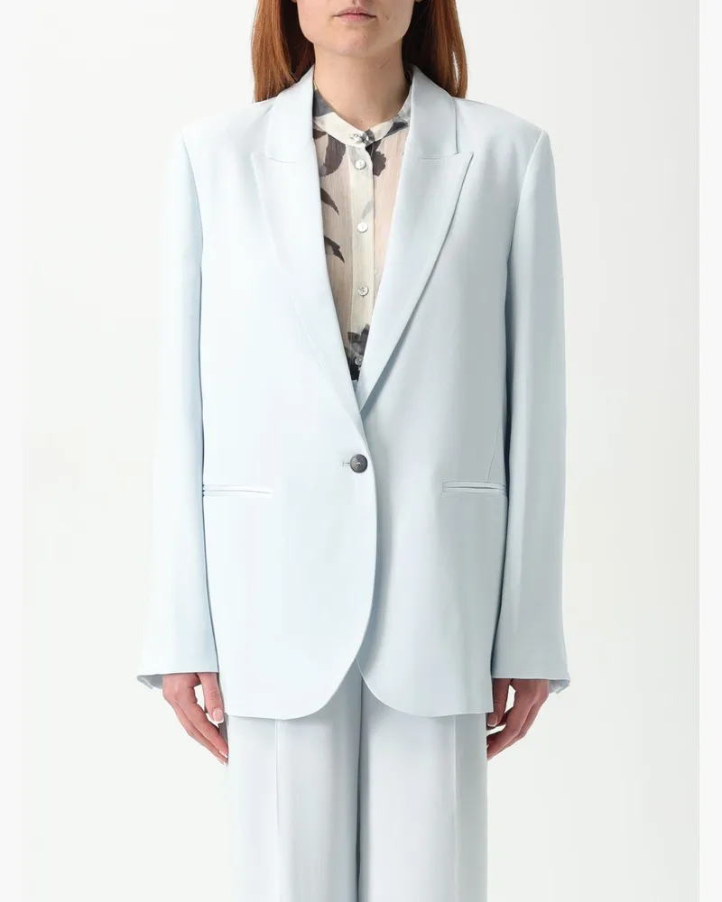 forte_forte Blazer damen Hellblau
