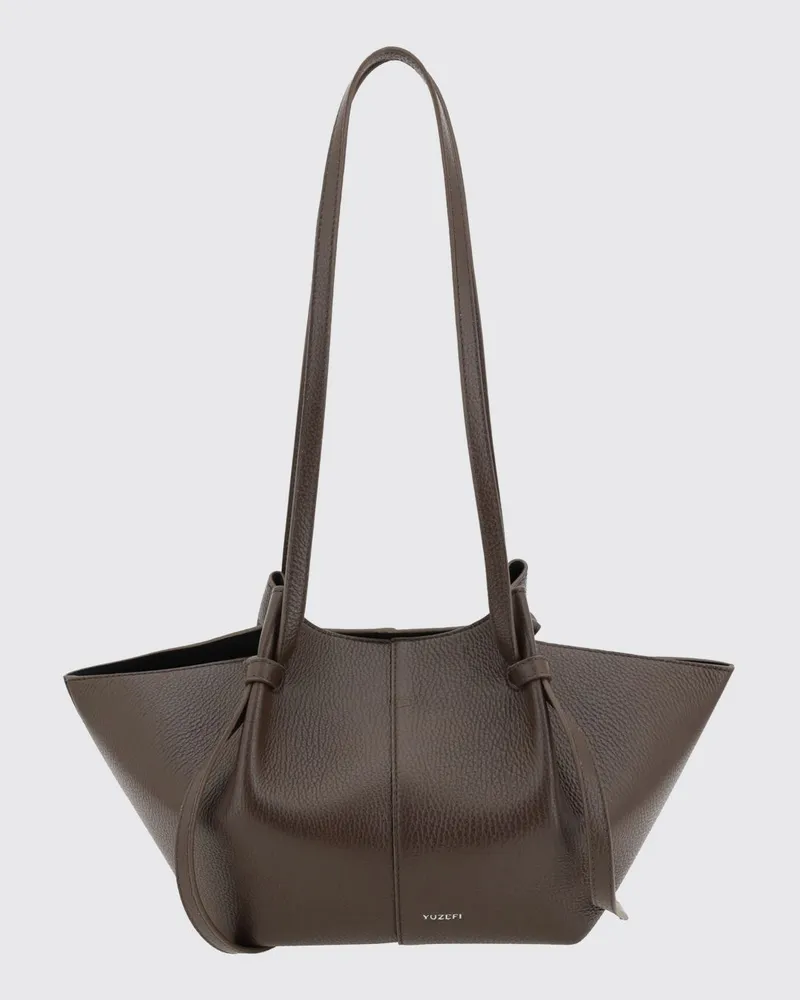 YUZEFI Schultertasche damen Kaffee