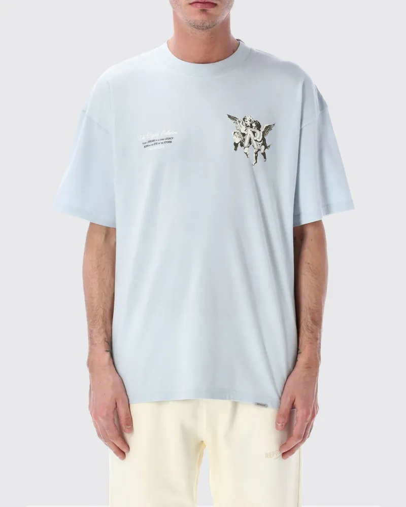 REPRESENT T-shirt herren Himmelblau