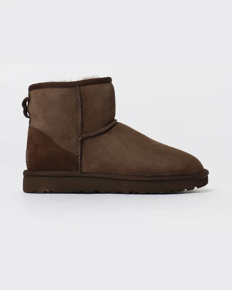 UGG Flache stiefeletten damen Tabak