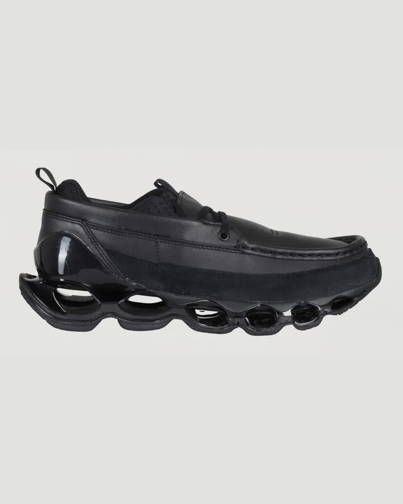 Mizuno Wave Prophecy Moc Sneakers aus Leder Schwarz