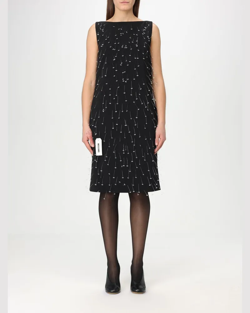 Moschino Kleider damen Schwarz