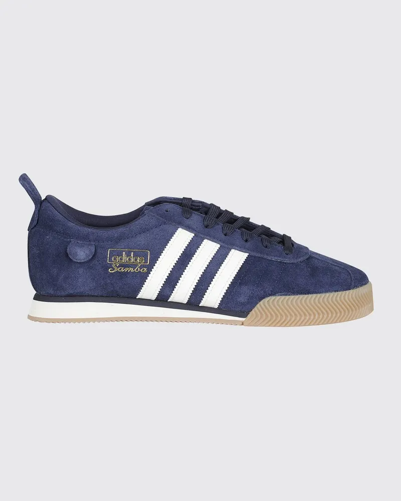 adidas Samba 62 Super Wildleder-Sneakers Blau