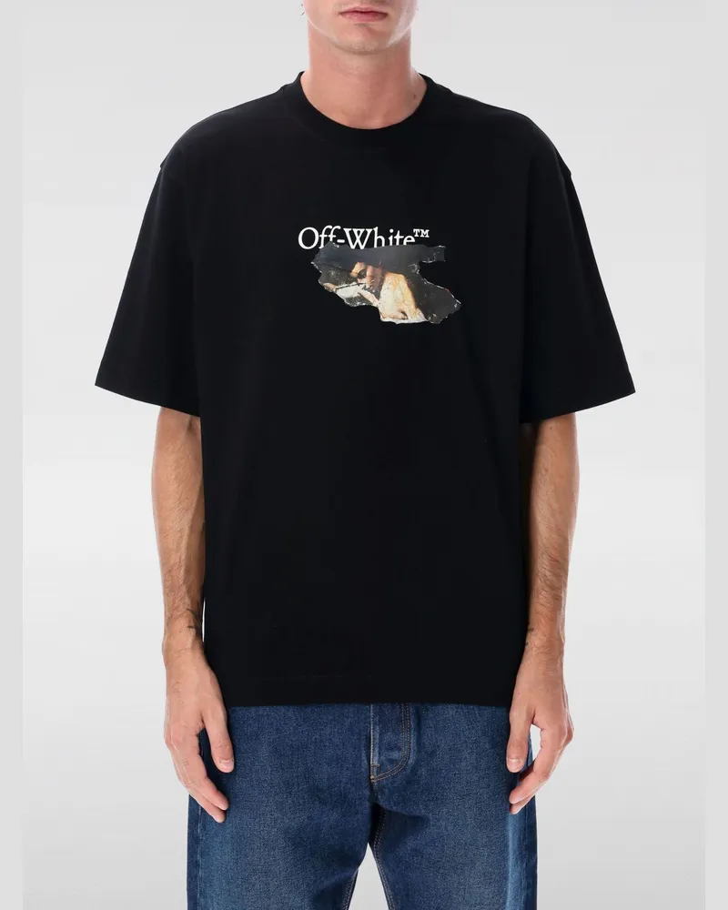 OFF-WHITE T-shirt herren Schwarz