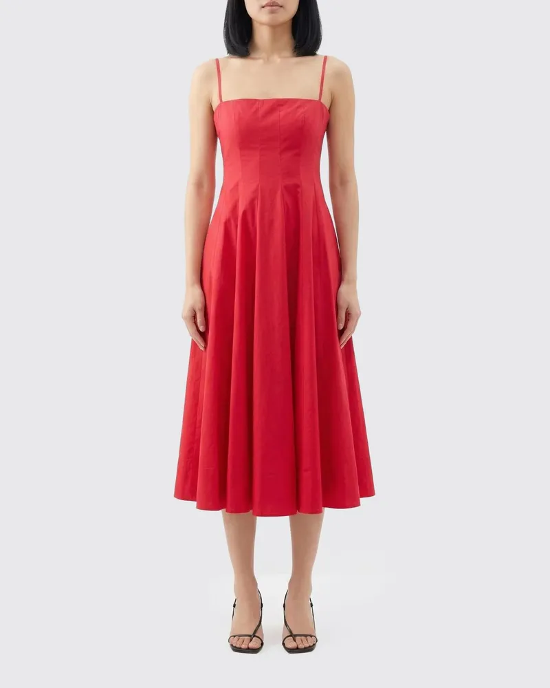 STAUD Kleid damen Cherry