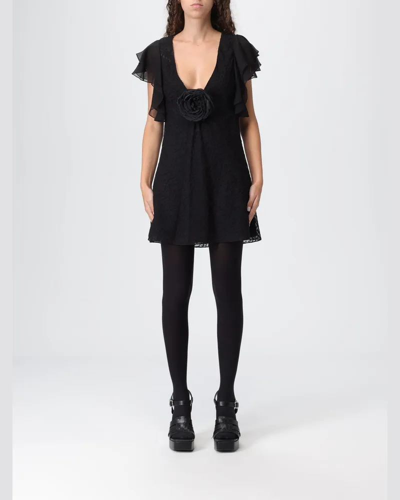 Saint Laurent Kleider damen Schwarz