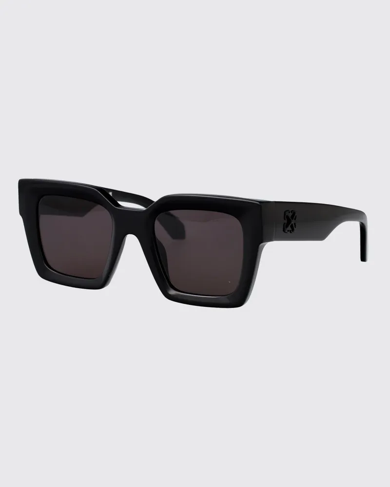 OFF-WHITE Jackson Sonnenbrille aus Acetat mit Cat-Eye-Design und Arrow-Logo Schwarz