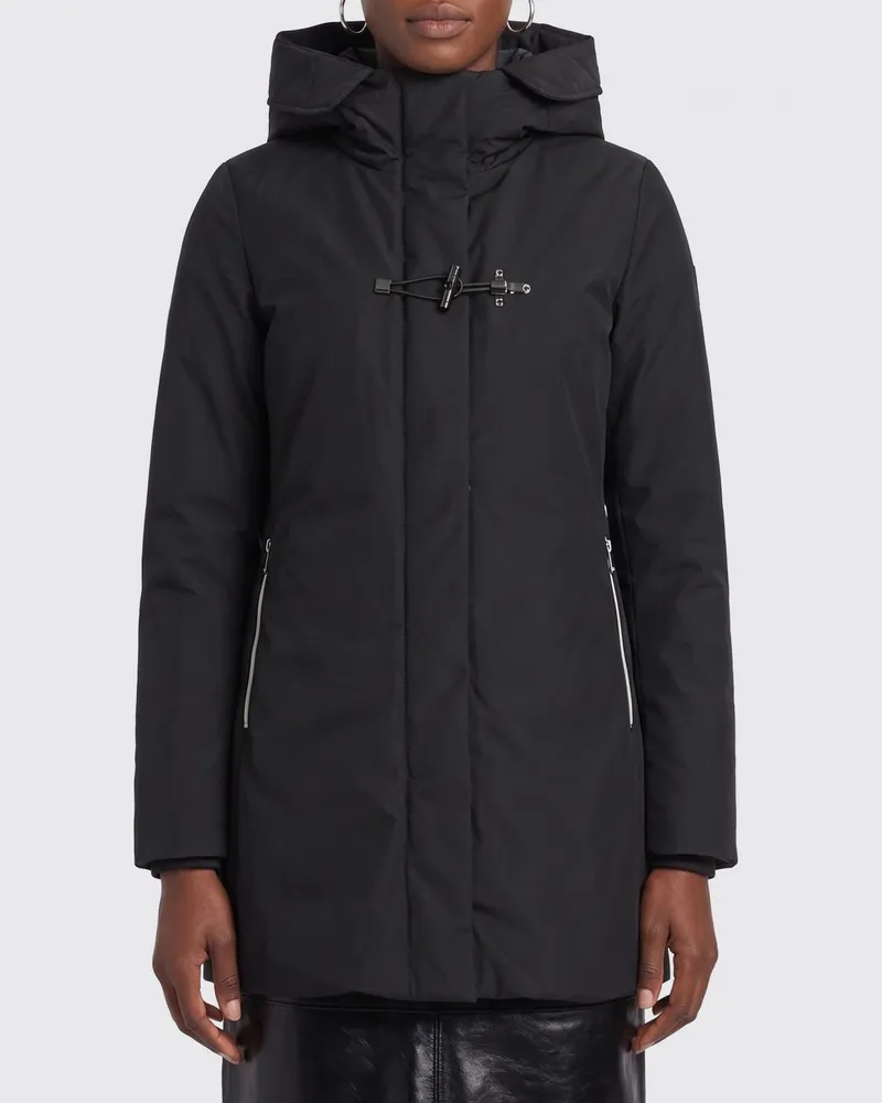 Fay Mantel damen Schwarz