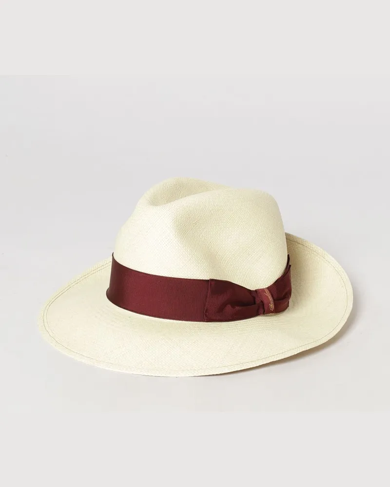 Borsalino Hut herren Burgunderrot