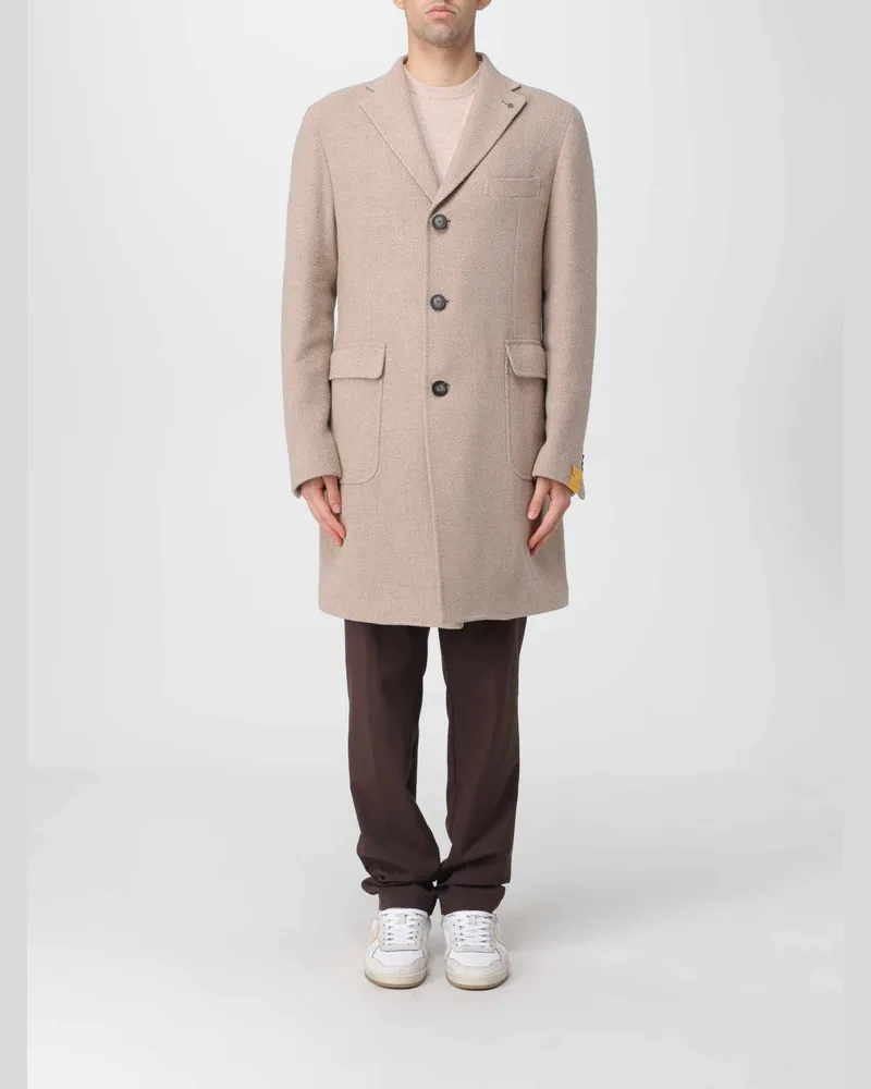 Tagliatore Mantel herren Beige