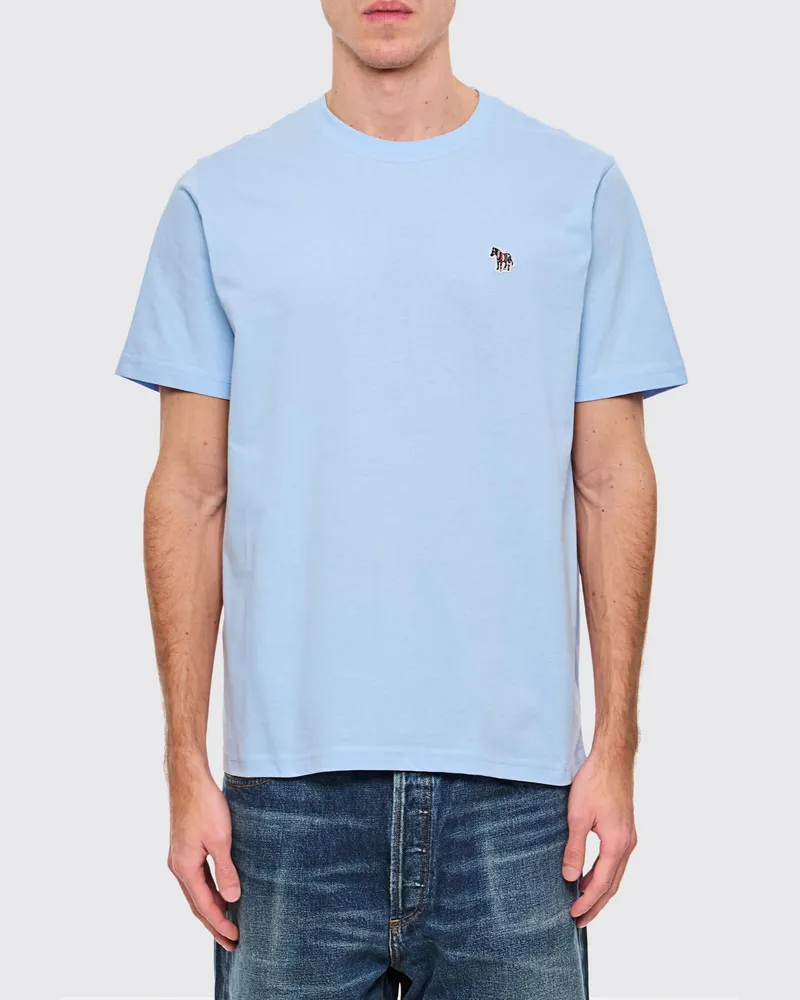 Paul Smith T-shirt herren Hellblau