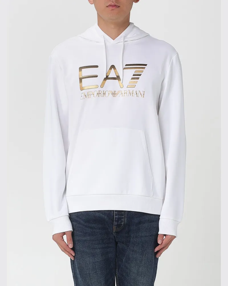 EA7 Sweatshirt herren Weiß