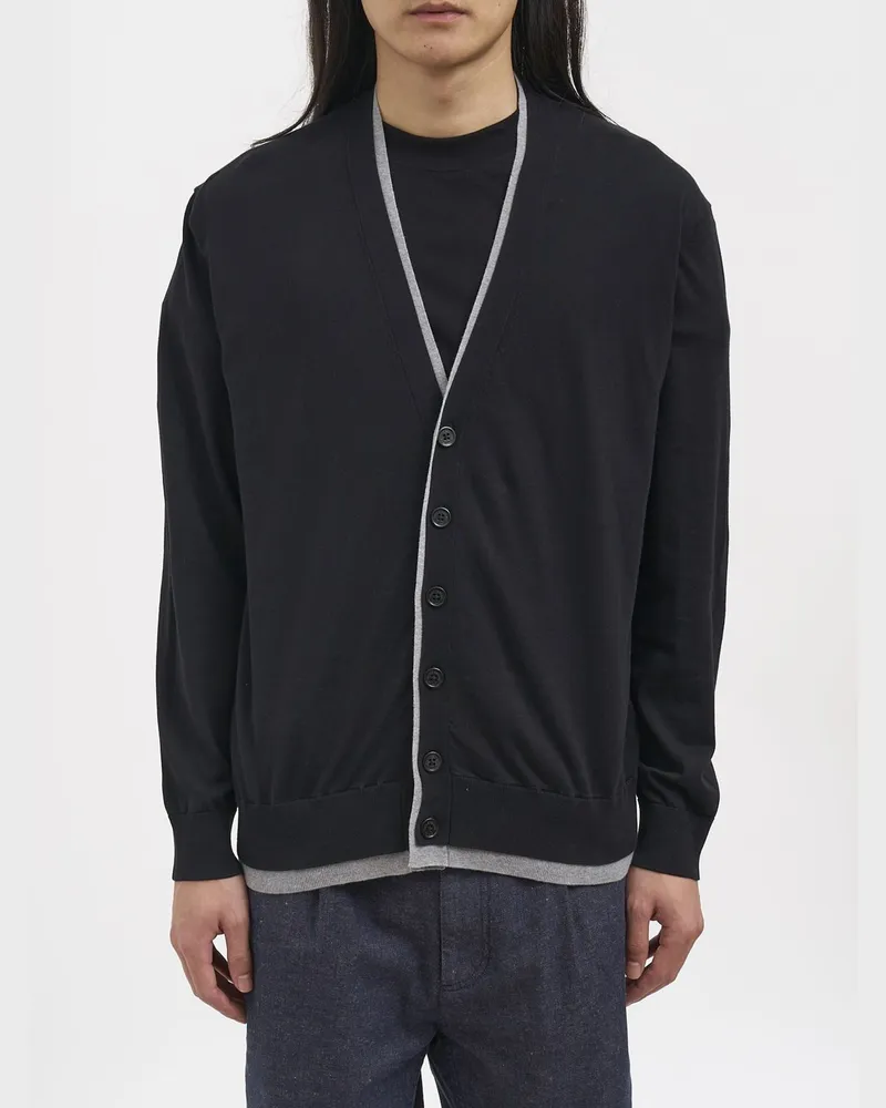 Paolo Pecora Milano Pullover herren Schwarz