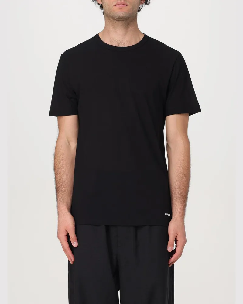 Jil Sander T-shirt herren Schwarz