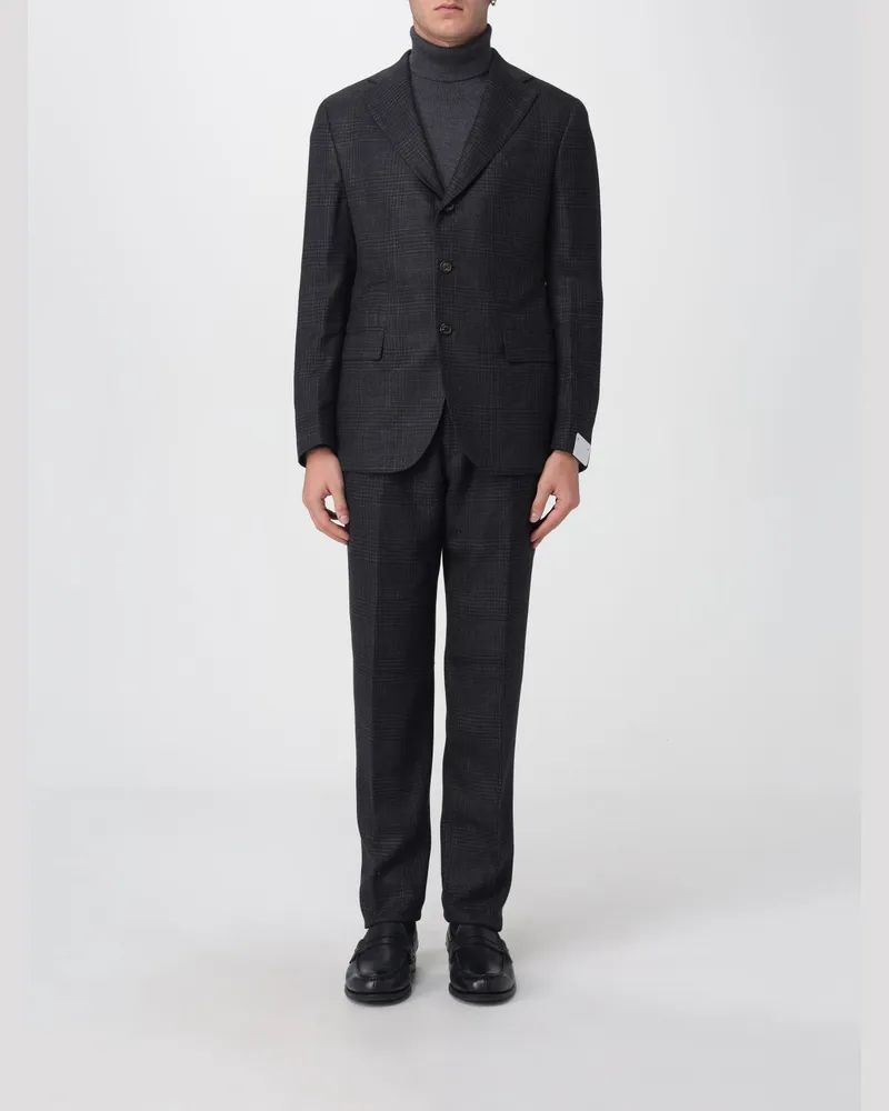 Eleventy Anzug herren Schwarz