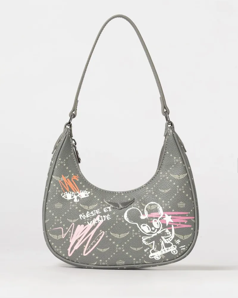 Zadig & Voltaire Schultertasche damen Zadig & Voltaire Grau
