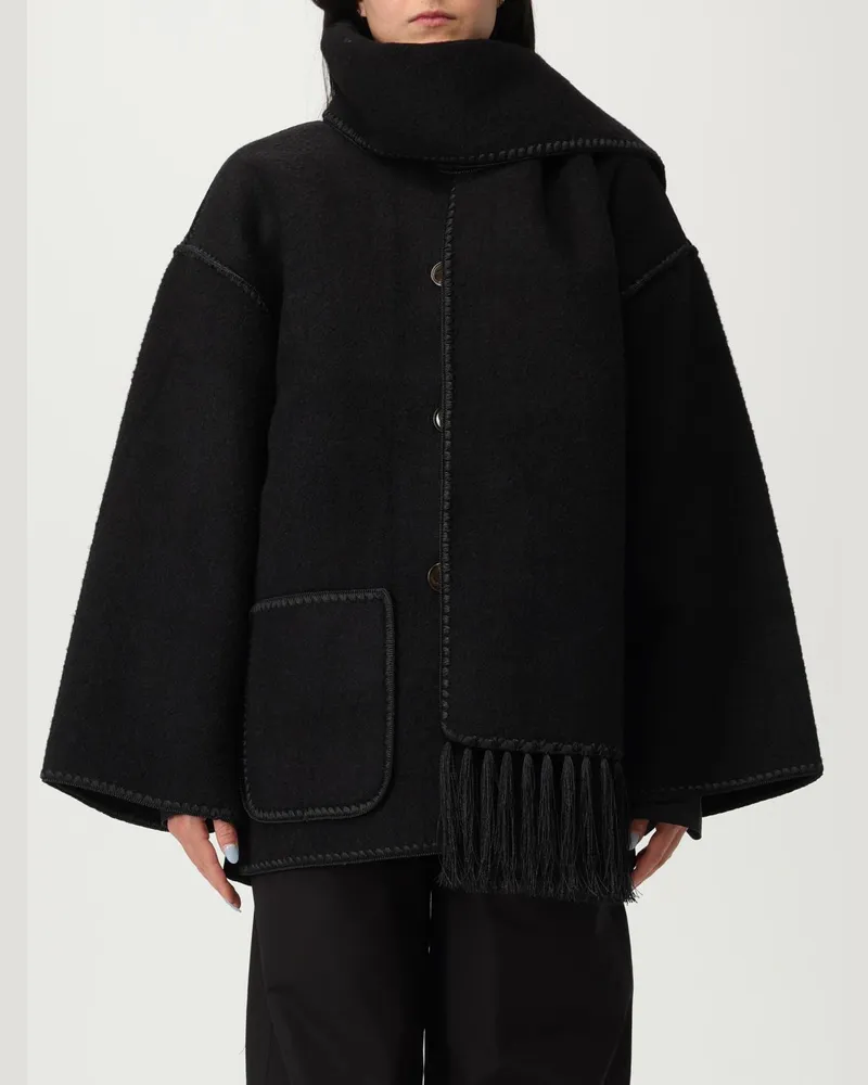 Totême Mantel damen Schwarz