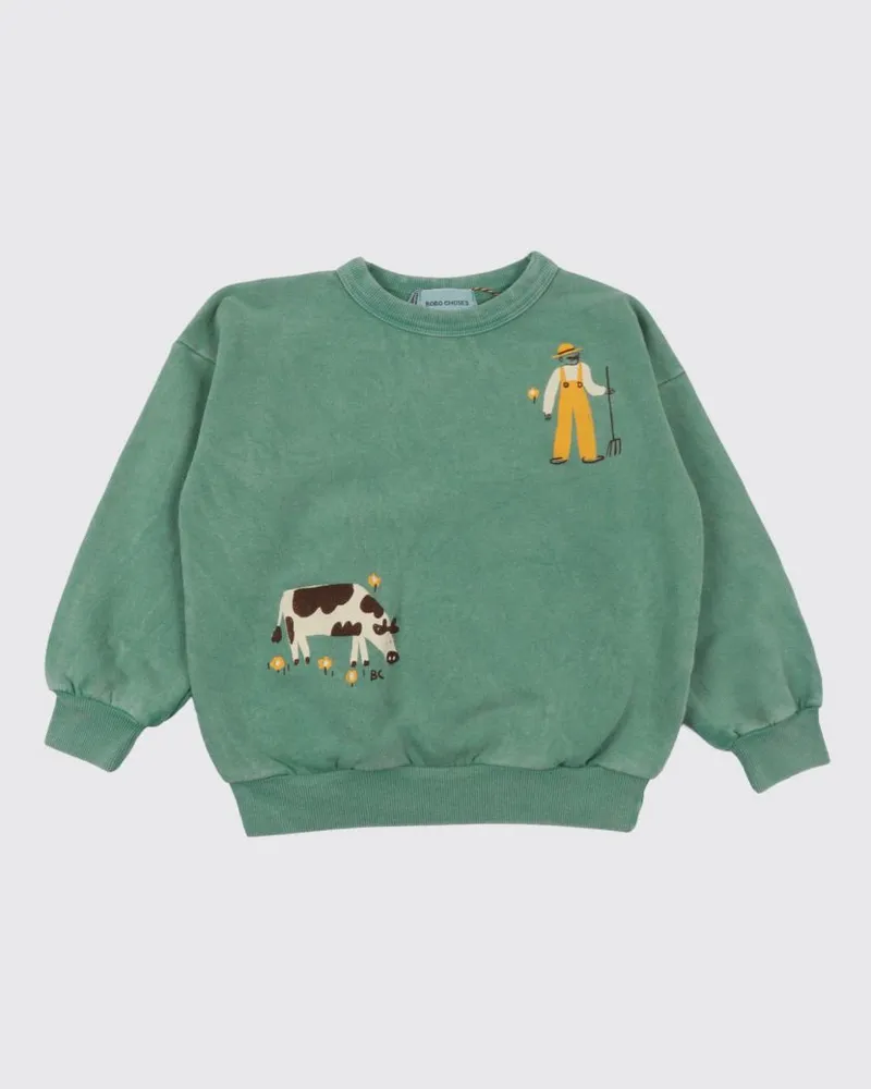 BOBO CHOSES Pullover kinder Grün