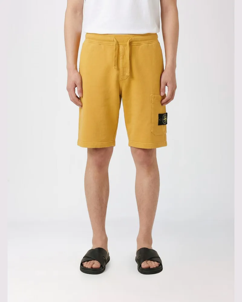 Stone Island Shorts herren Gelb