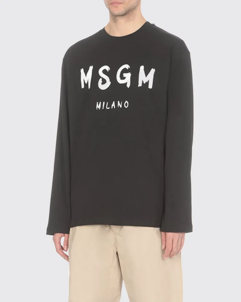 MSGM T-shirt herren Schwarz