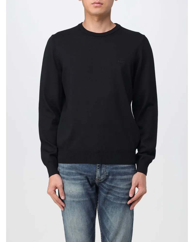 HUGO BOSS Pullover herren Schwarz