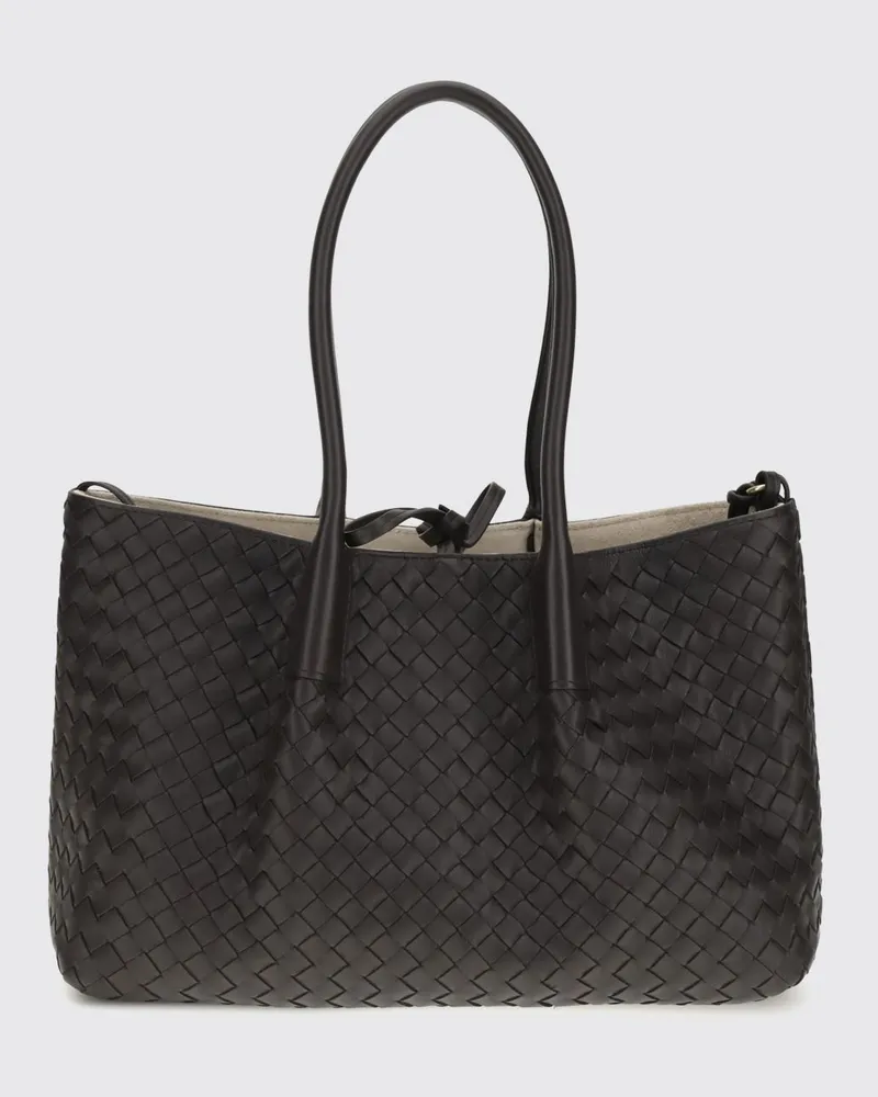 Bottega Veneta Schultertasche damen Kaffee