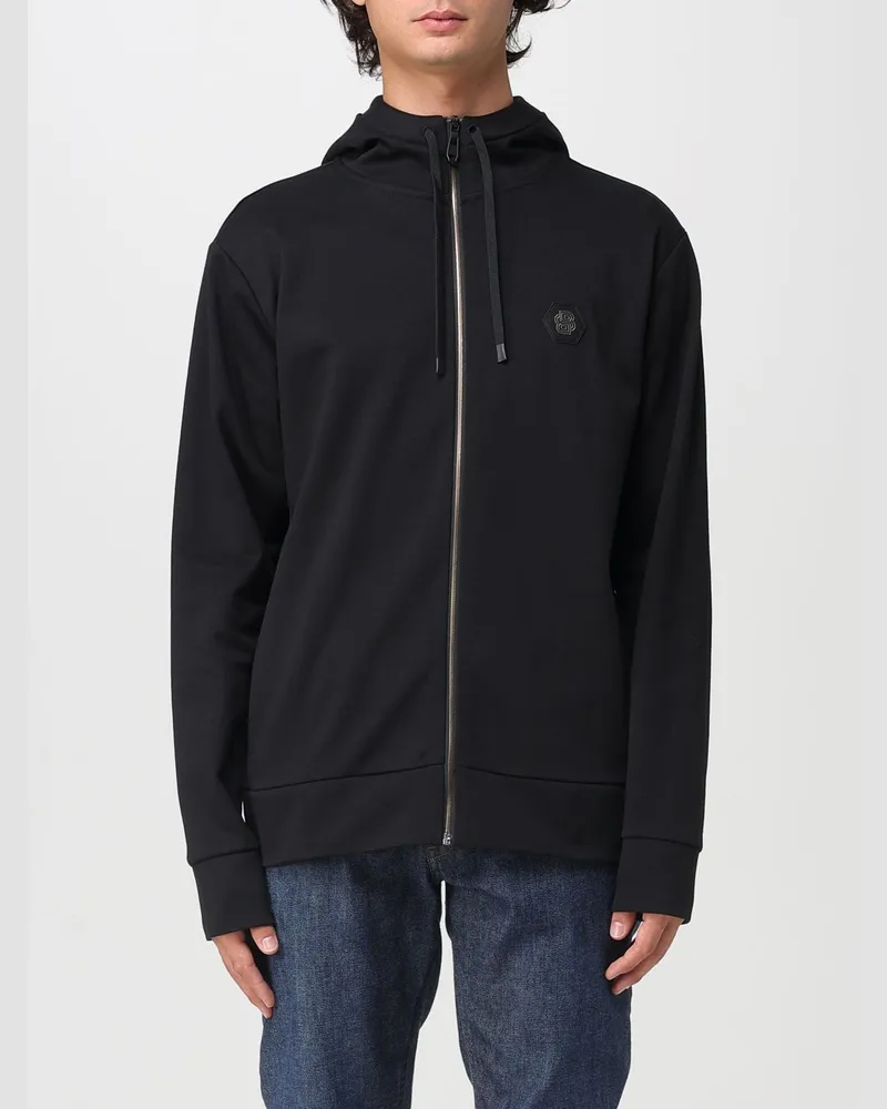 HUGO BOSS Sweatshirt herren Schwarz