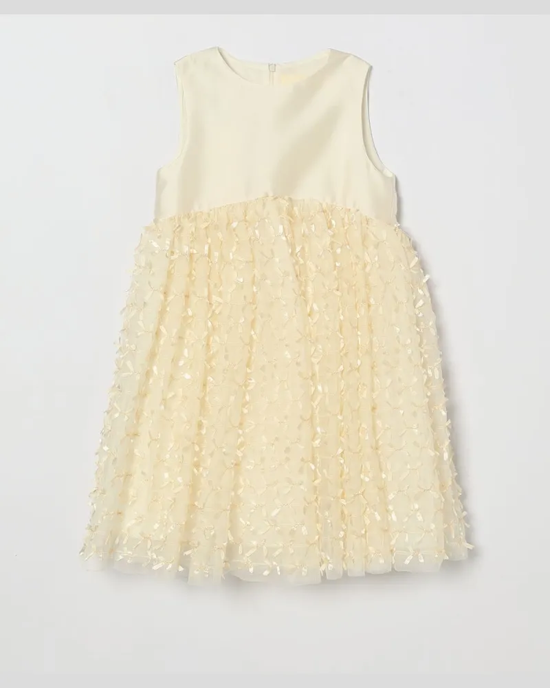 Simonetta Kleid kinder Cream