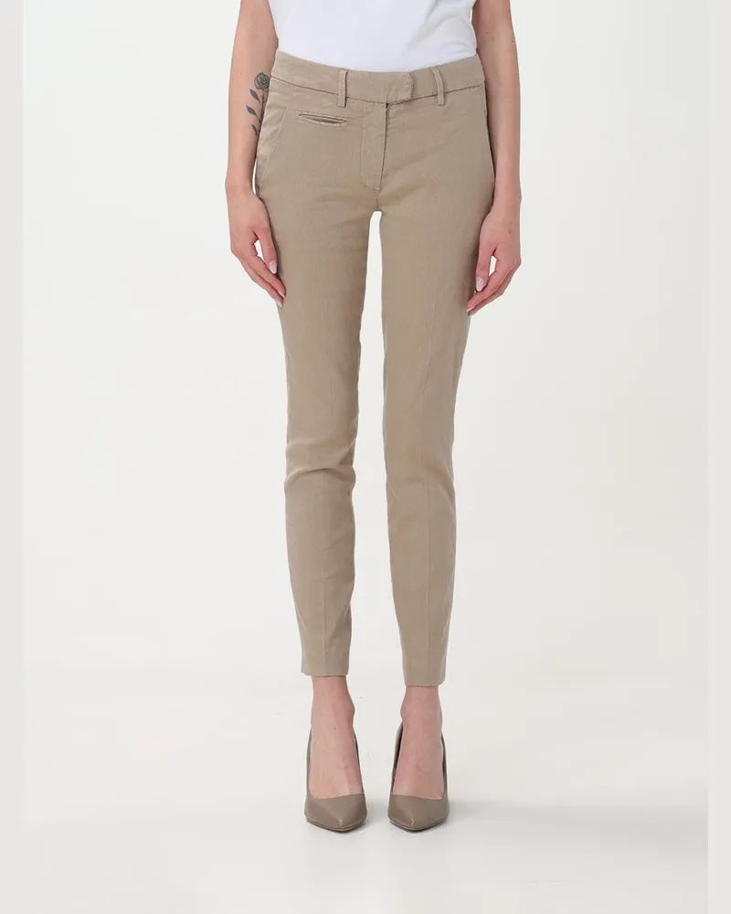 Dondup Hose damen Beige