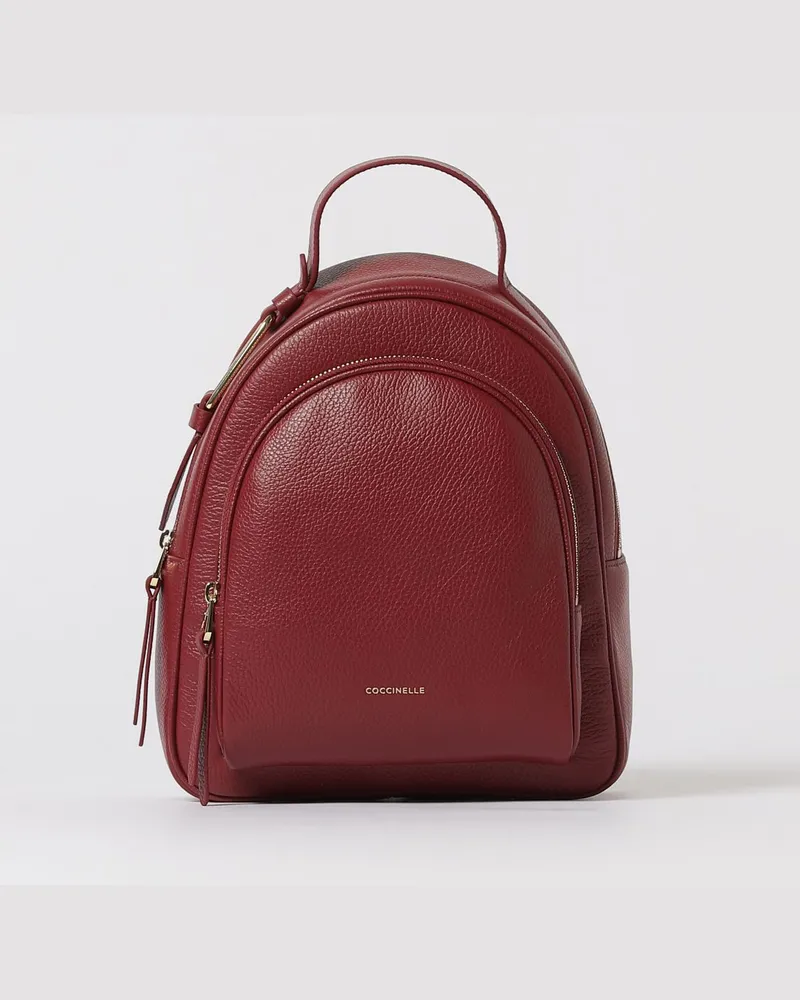 Coccinelle Rucksack damen Rot