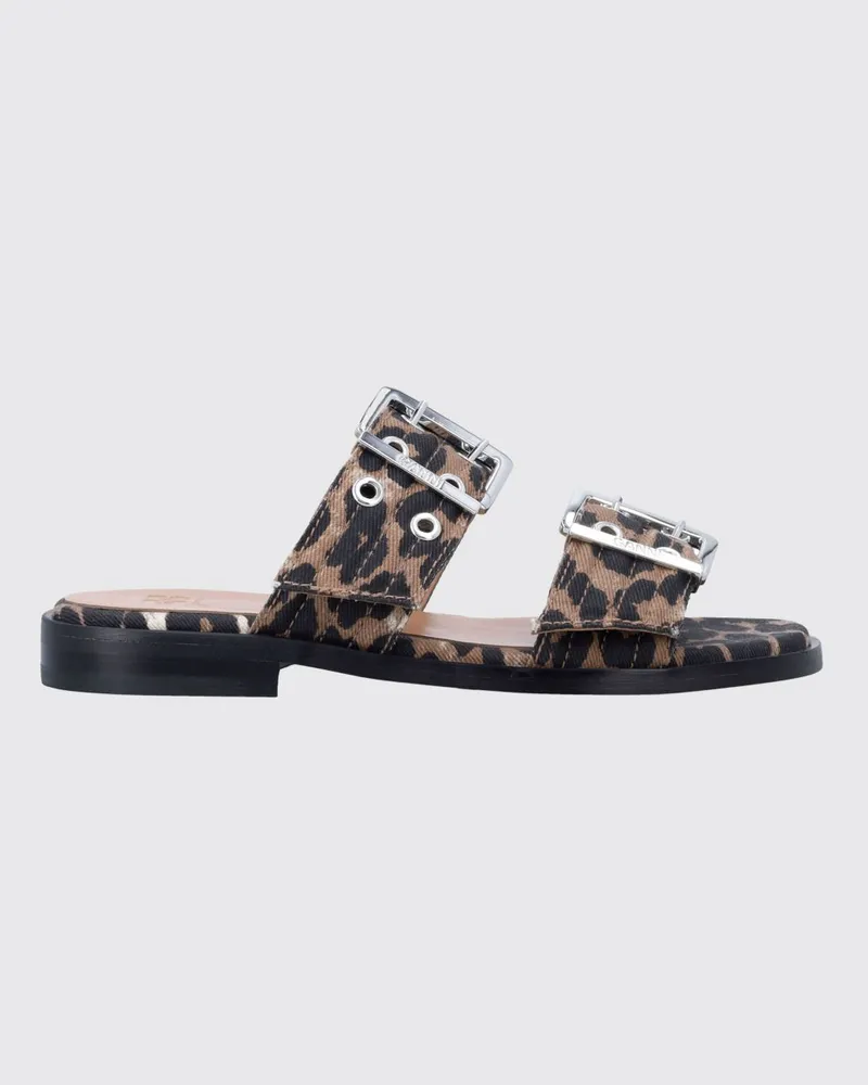 Ganni Flache schuhe damen Braun