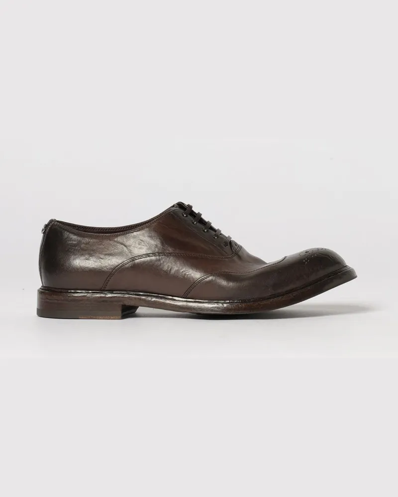 Dolce & Gabbana DOLCE  GABBANA Oxford Schnürschuhe aus Leder Dolce & Gabbana Braun