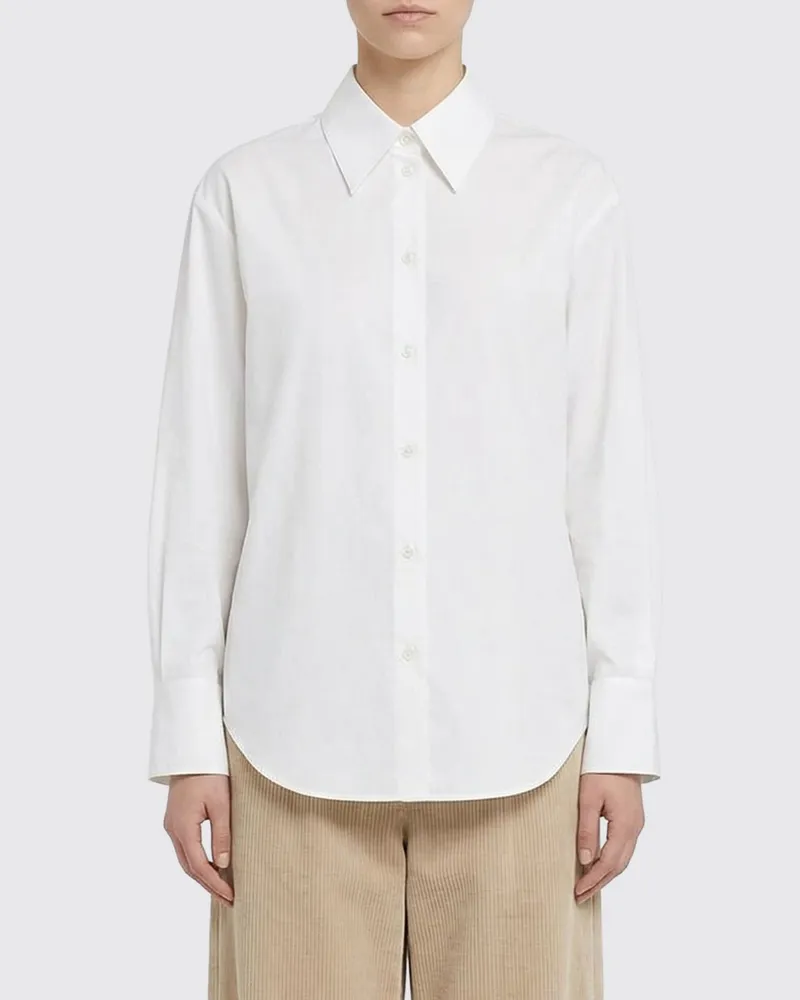 Jil Sander Hemdbluse damen Weiß