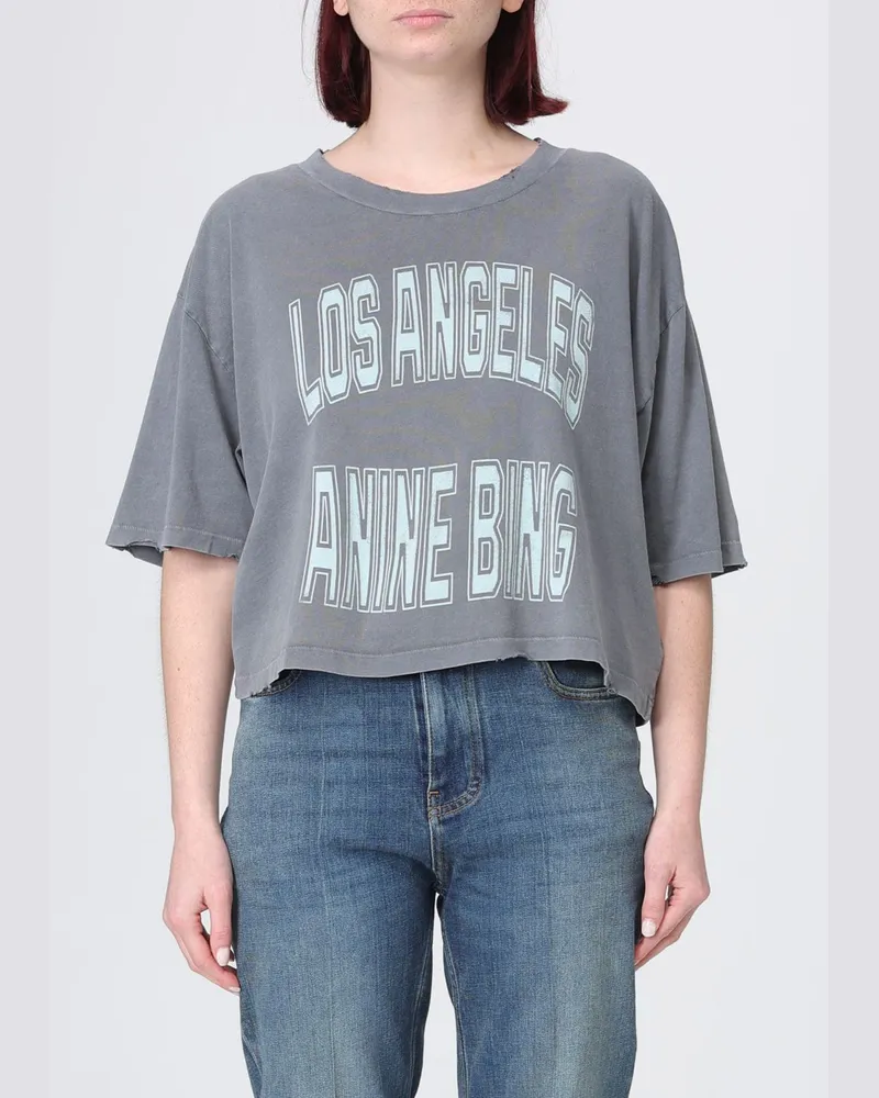 Anine Bing T-shirt damen Grau