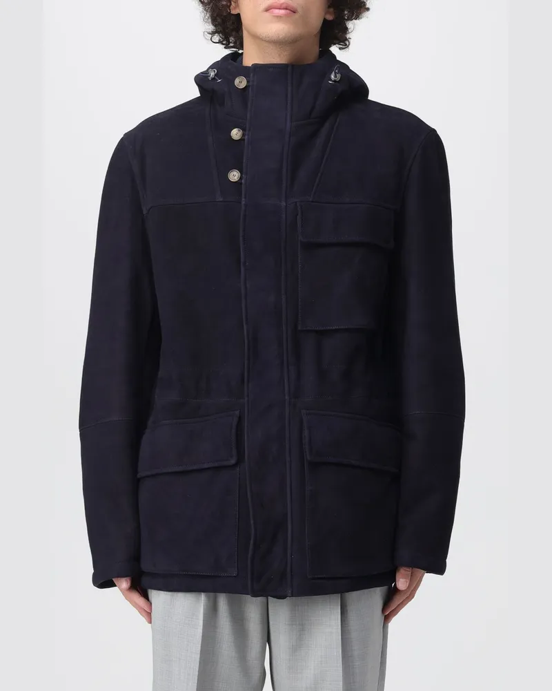 Brunello Cucinelli Jacke herren Blau